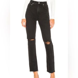 Agolde Cherie High Rise Straight Jeans